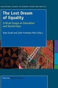 Cover: The Lost Dream of Equality - Sense Publishers