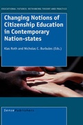Cover: Changing Notions of Citizenship Education in Contemporary Nation-states - Sense Publishers