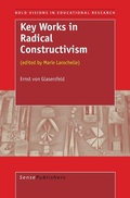 Cover: Key Works in Radical Constructivism - Sense Publishers