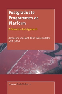Enlarge image Cover: Postgraduate Programmes as Platform - Sense Publishers