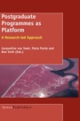Cover: Postgraduate Programmes as Platform - Sense Publishers