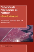 Cover: Postgraduate Programmes as Platform - Sense Publishers