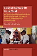 Cover: Science Education in Context - Sense Publishers