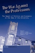 Cover: The War Against the Professions - Sense Publishers