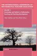Cover: The Handbook of Mathematics Teacher Education: Volume 1 - Sense Publishers