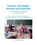 Cover: Fractions, Percentages, Decimals and Proportions - Sense Publishers