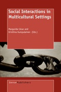 Cover: Social Interactions in Multicultural Settings - Sense Publishers