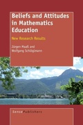 Cover: Beliefs and Attitudes in Mathematics Education - Sense Publishers