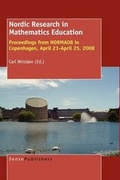 Cover: Nordic Research in Mathematics Education - Sense Publishers