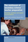 Cover: The continuum of secondary science teacher preparation - Sense Publishers