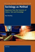 Cover: Sociology as Method - Sense Publishers
