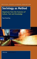 Cover: Sociology as Method - Sense Publishers