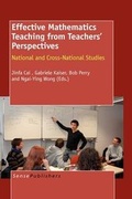 Cover: Effective Mathematics Teaching from Teachers' Perspectives - Sense Publishers