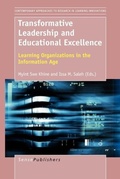 Cover: Transformative Leadership and Educational Excellence - Sense Publishers