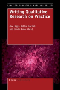 Enlarge image Cover: Writing Qualitative Research on Practice - Sense Publishers