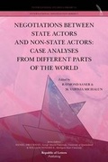 Cover: Negotiations Between State Actors and Non-State Actors - Republic of Letters