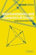 Cover: Representations and Characters of Groups - Cambridge University Press
