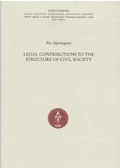Cover: Legal Contributions to the Structure of Civil Society - Almqvist & Wiksell Internat.