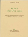 Cover: To Each Their Own Letter - Almqvist & Wiksell Internat.