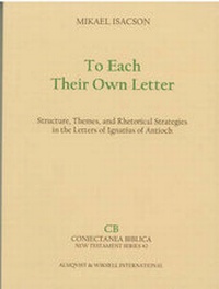 Enlarge image Cover: To Each Their Own Letter - Almqvist & Wiksell Internat.