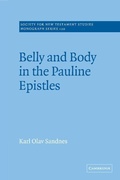 Cover: Belly and Body in the Pauline Epistles - Cambridge University Press