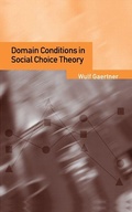 Cover: Domain Conditions in Social Choice Theory - Cambridge University Press