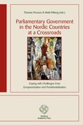 Cover: Parliamentary Government in the Nordic Countries at a Crossroads - Santerus Academic Press Sweden