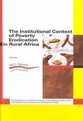 Cover: The Institutional Context of Poverty Eradication in Rural Africa - The Nordic Africa Institute