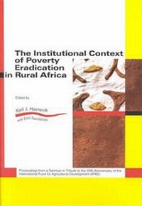 Enlarge image Cover: The Institutional Context of Poverty Eradication in Rural Africa - The Nordic Africa Institute
