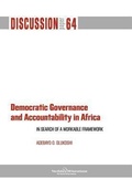 Cover: Democratic Governance and Accountability in Africa - Nordic African Institute