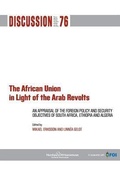 Cover: The African Union in Light of the Arab Revolts - Nordic Africa Institute