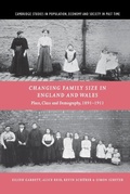 Cover: Changing Family Size in England and Wales - Cambridge University Press