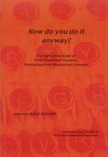 Cover: How Do You Do it Anyway? - Almqvist & Wiksell Internat.