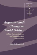 Cover: Argument and Change in World Politics - Cambridge University Press