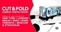 Cover: Cut and Fold Subway Sketchbook - Dokument Press