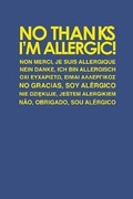 Cover: No Thanks, I'm Allergic - Nicotext AB
