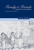 Cover: Family and Friends in Eighteenth-Century England - Cambridge University Press
