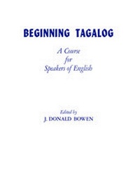 Enlarge image Cover: Beginning Tagalog - University of California Press