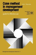 Cover: Case Method in Management Development - International Labour Office