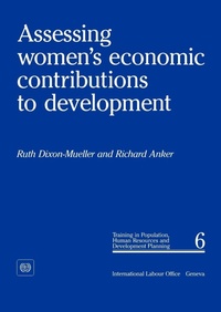 Enlarge image Cover: Assessing Women's Economic Contributions to Development (PHD 6) - International Labour Office