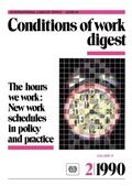 Cover: The Hours We Work: New Work Schedules in Policy and Practice - International Labour Office