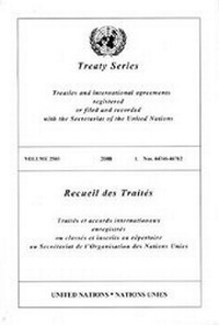 Abbildung von: Treaty Series - United Nations