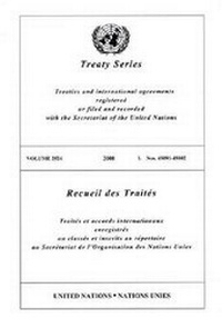 Abbildung von: Treaty Series - United Nations