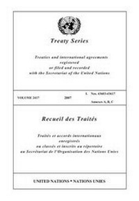 Abbildung von: Treaty Series - United Nations