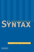 Cover: An Introduction to Syntax - Cambridge University Press