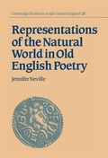 Cover: Representations of the Natural World in Old English Poetry - Cambridge University Press