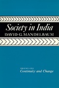 Cover: Society in India, Volume 1 - University of California Press