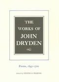 Cover: The Works of John Dryden, Volume VII - University of California Press