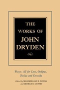 Cover: The Works of John Dryden, Volume XIII - University of California Press