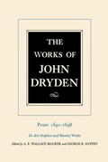 Cover: The Works of John Dryden, Volume XX - University of California Press